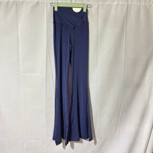 NEW S Short OFFLINE By Aerie Real Me High Waisted Crossover Legging Marbled Blue